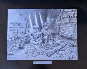 Jesús Márquez ocupó el segundo lugar con su ilustración
