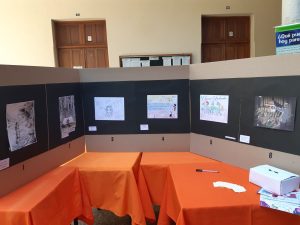 Exposición de las ilustraciones que participaron en el concurso