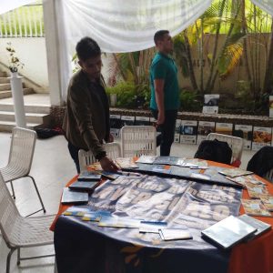 Las organizaciones mostraron sus trabajos en sus stands