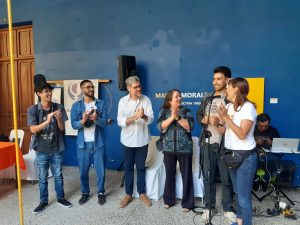 El jurado felicitó los partcipantes y ganadores del concurso de ilustraciones