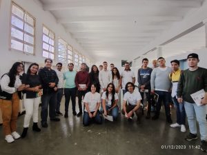 Visitantes en la sala 1