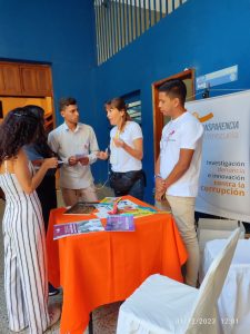 Transparencia Venezuela tuvo su stand