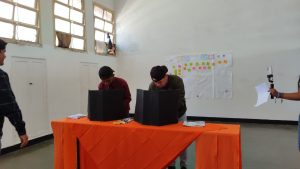 Los visitantes hicieron sus propuesas para el muro Dilo Aquí