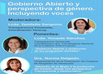 Yaracuy │Conversan sobre Gobierno Abierto desde la perspectiva de género