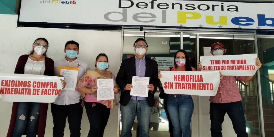 Organización se desplegó en 8 estados para exigir tratamientos para la hemofilia