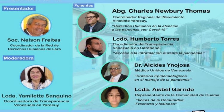 Yaracuy │Promueven foro sobre los derechos de las personas con COVID-19