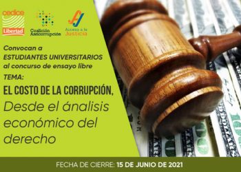 Nacional │Convocan a universitarios a concurso de ensayos sobre corrupción