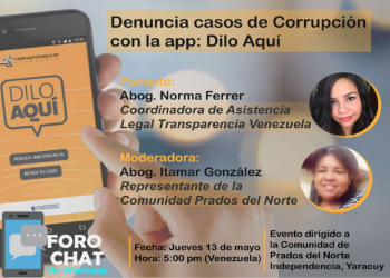 Yaracuy │Dictan taller sobre aplicación Dilo Aquí a comunidad de Prados del Norte