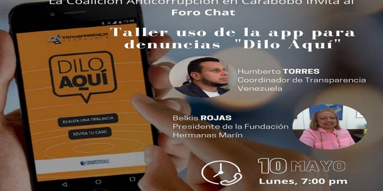 Carabobo │Fundación Hermanas Marín recibe inducción sobre uso de Dilo Aquí