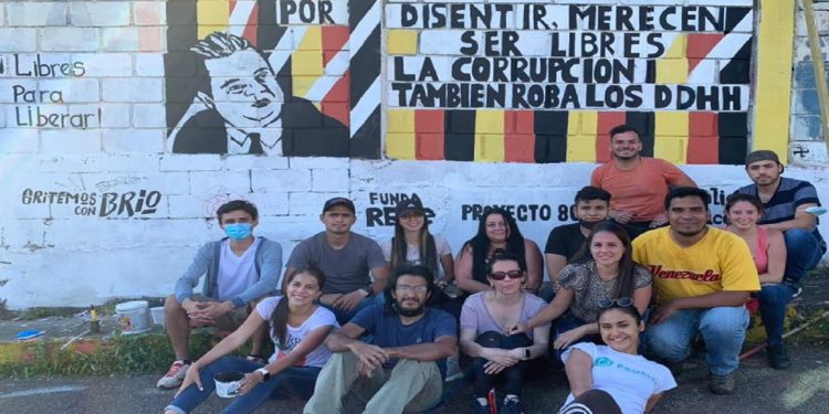 Táchira-Mérida │Inauguran mural por la libertad y en rechazo a la corrupción