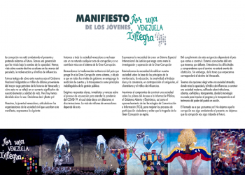 Nacional │Jóvenes activan campaña para darle un no rotundo a la corrupción